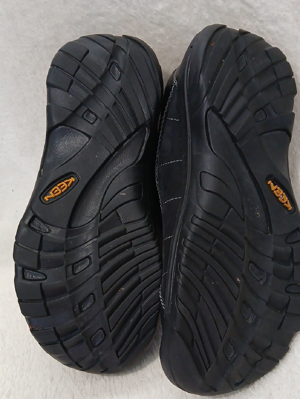 Women's Keen Presidio Black Leather Lace-Up Walking Shoes Sz 7.5 - Picture 9 of 9